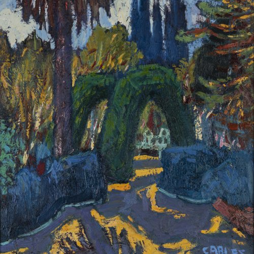 Untitled (Mediterranean park view), ca. 1992