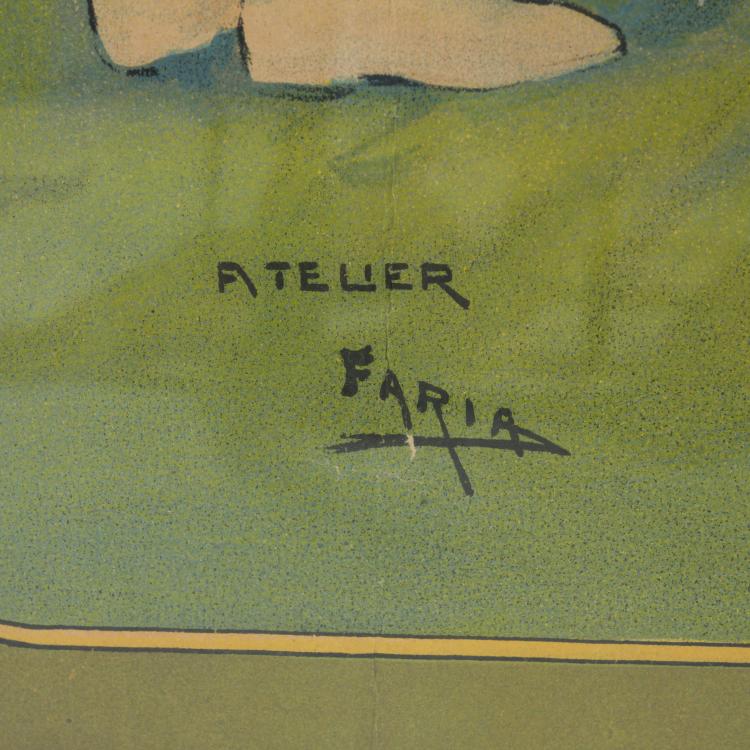 Bild 1 zu Objekt, Poster 'Cachat's - Majestic - Chamonix Mont-Blanc', c. 1910, C&acirc;ndido Aragonez de Faria (Faria), Faria, Atelier, Paris, 159C 667