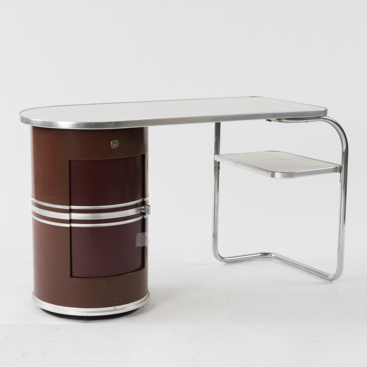Bild 2 zu Objekt, Small 'Rundform' desk, c. 1954., Mauser-Werke, Waldeck, 158B 403
