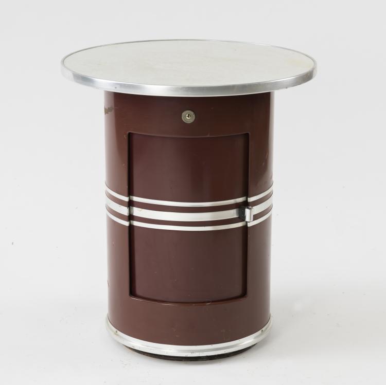 Bild 1 zu Objekt, 'Tanger / S' side table / liquor cabinet, c. 1954, Mauser-Werke, Waldeck, 158B 404