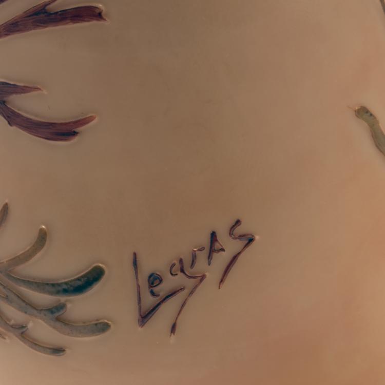 Bild 1 zu Objekt, Vase 'Chrysanth&egrave;mes sauvages', um 1915, Legras & Cie., Saint-Denis, 159B 223