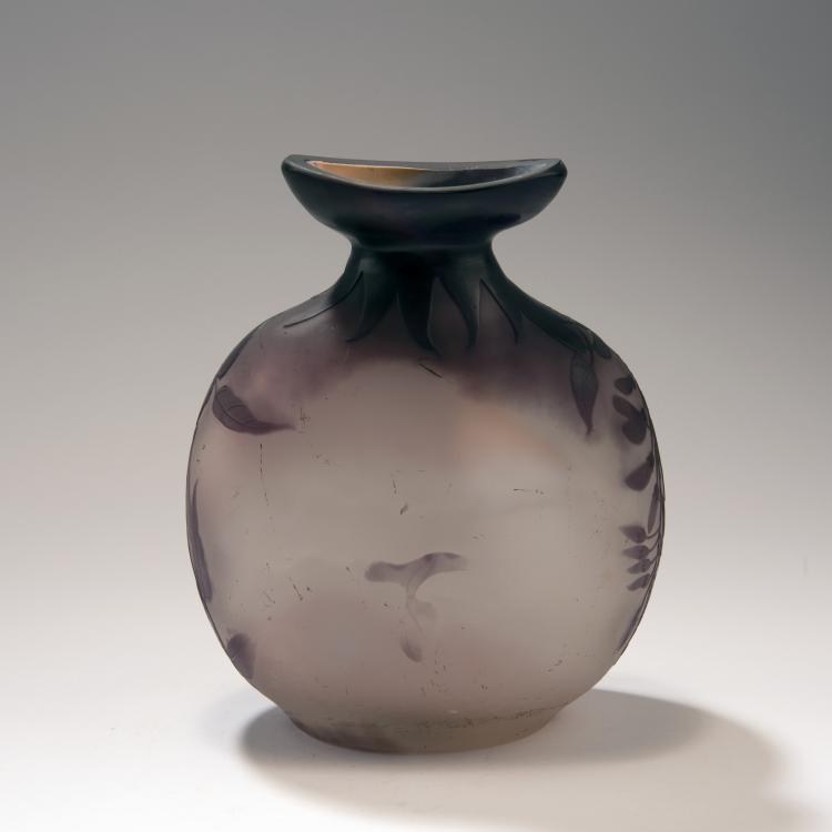 Bild 1 zu Objekt, Vase 'Glycines', 1908-20, Gall&eacute;, Etablissements, Nancy, 159B 192