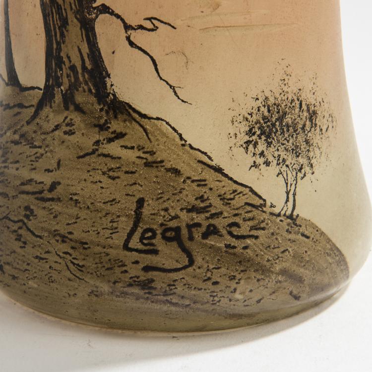 Bild 1 zu Objekt, Vase 'Paysage lacustre', um 1915-20, Legras & Cie., Saint-Denis, 159B 220
