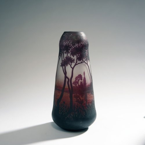 Vase 'Paysage lacustre, Crépuscule', 1910-15