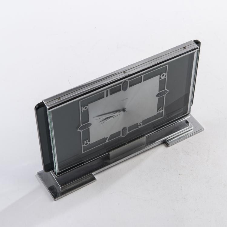 Bild 4 zu Objekt, Table clock, c. 1935, Heinrich M&ouml;ller (attributed), Kienzle, Schwenningen, 159C 446