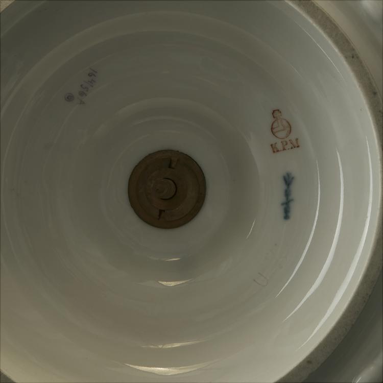 Bild 2 zu Objekt, Candelabrum from the 'Wedding Parade', 1908, Adolph Amberg, Berlin, KPM, 159C 499