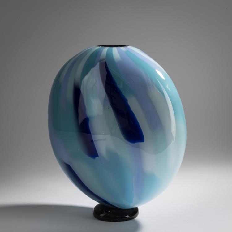 Bild 1 zu Objekt, 'Acqua' vase, um 1995, Seguso Viro, Murano, 158C 941