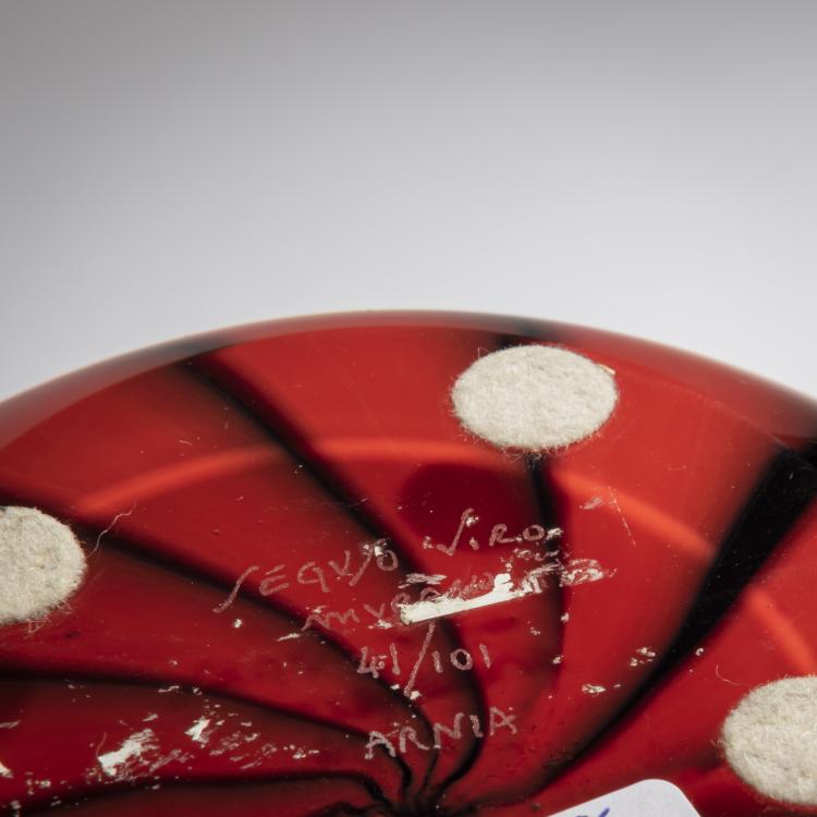 Bild 2 zu Objekt, 'Arnia' vase from the 'Polline' series, c. 2001, Pierpaolo Seguso, Seguso Viro, Murano, 158C 943