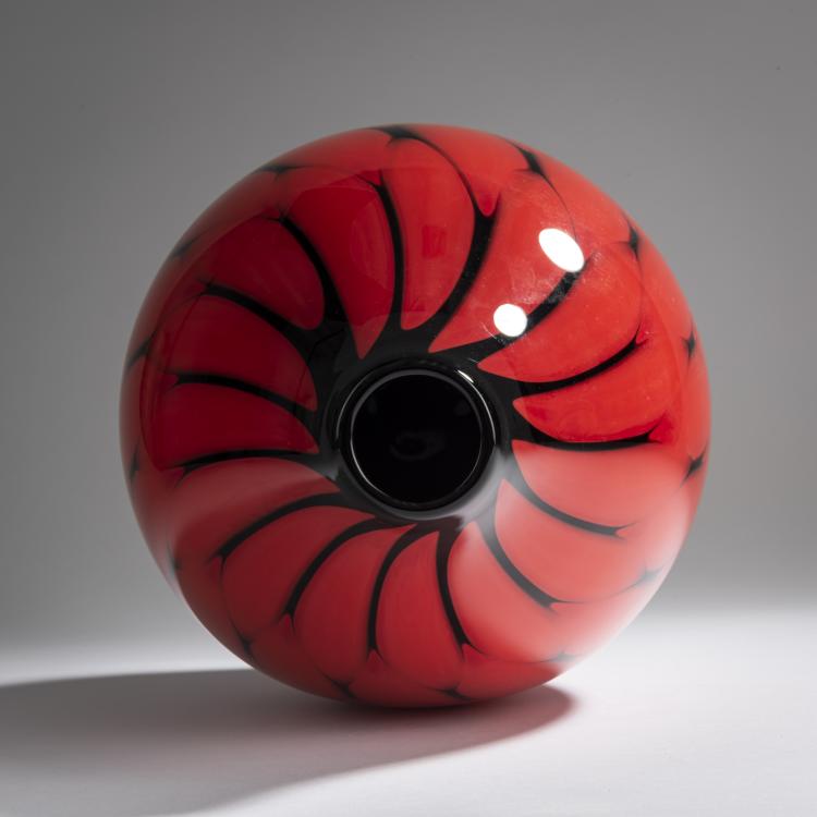 Bild 3 zu Objekt, 'Arnia' vase from the 'Polline' series, c. 2001, Pierpaolo Seguso, Seguso Viro, Murano, 158C 943