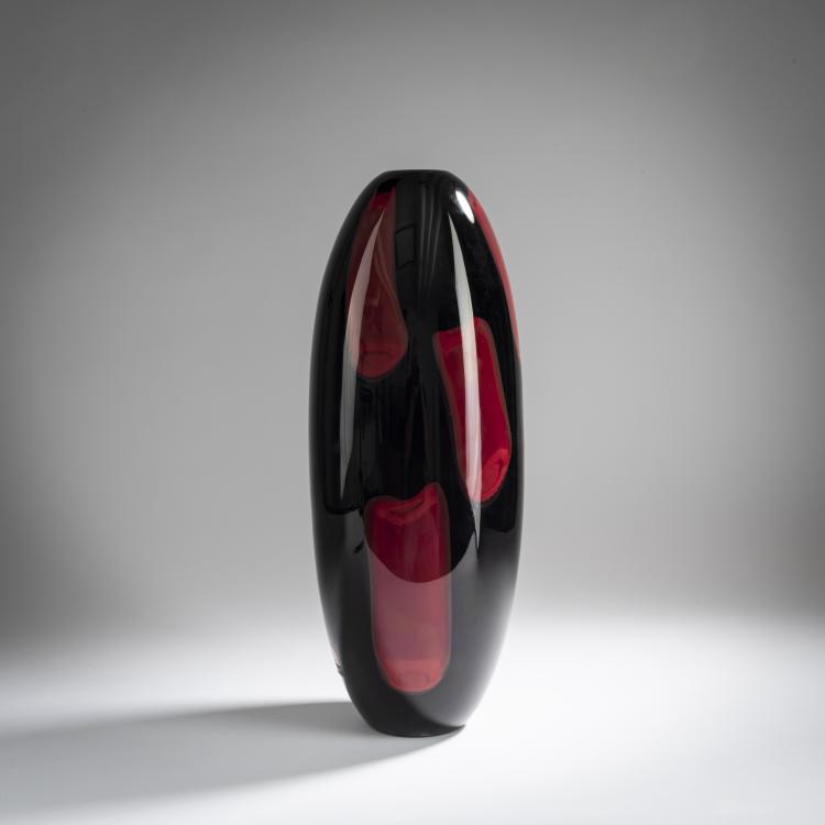 Bild 1 zu Objekt, 'Aline' vase, c. 2001, Seguso Viro, Murano, 158C 945