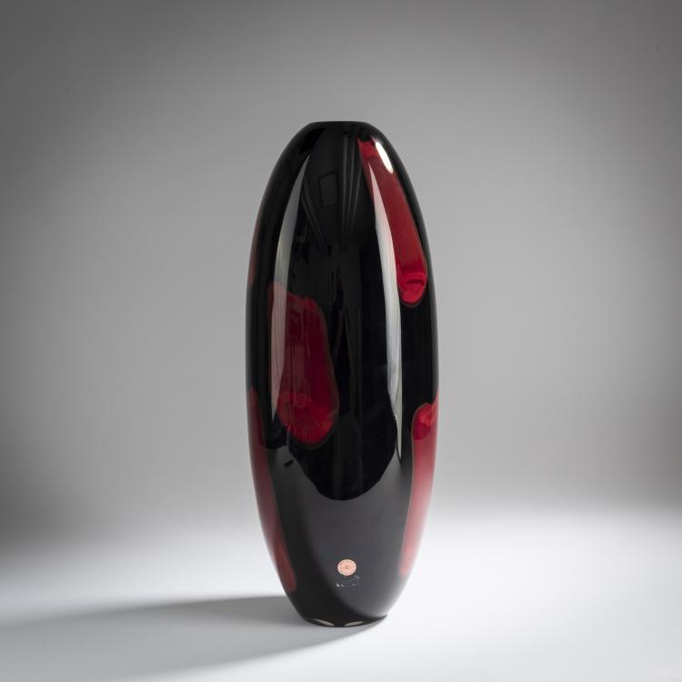 Bild 4 zu Objekt, 'Aline' vase, c. 2001, Seguso Viro, Murano, 158C 945