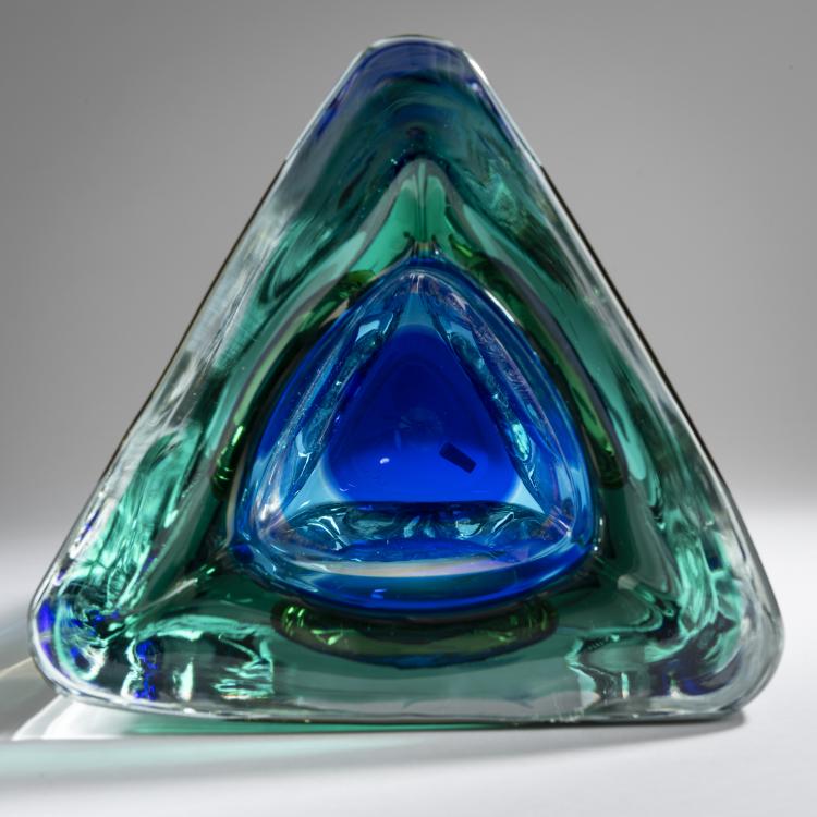 Bild 5 zu Objekt, 'A fasce sommerso' vase, 1992, Fulvio Bianconi, Venini & C., Murano, 158C 866