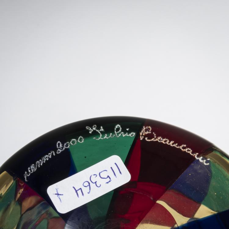 Bild 4 zu Objekt, 'Pezzato' vase, c. 1951, Fulvio Bianconi, Venini & C., Murano, 158C 869