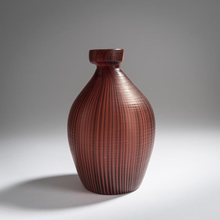 Bild 2 zu Objekt, 'Tessuto' vase, c. 1945-48, Carlo Scarpa, Venini & C., Murano, 158C 864