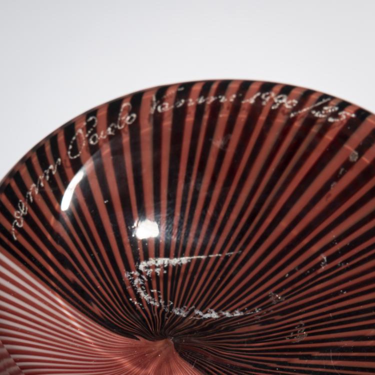 Bild 4 zu Objekt, 'Tessuto' vase, c. 1945-48, Carlo Scarpa, Venini & C., Murano, 158C 864