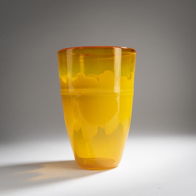 Hauptbild zu Objekt, 'Above' vase, c. 2001, Seguso Viro, Murano, 158C 946