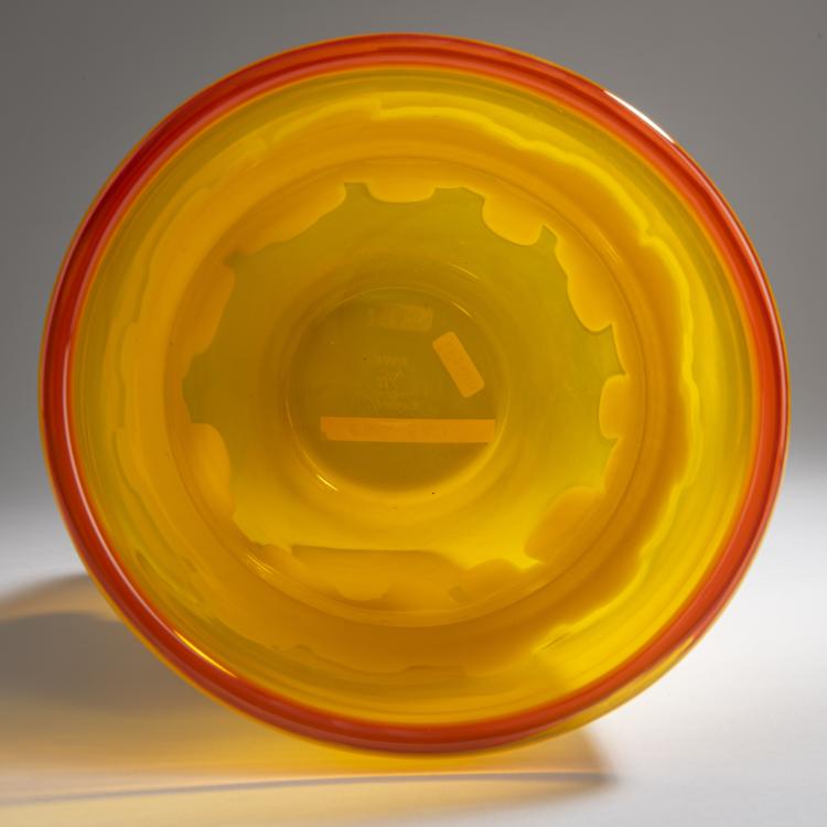 Bild 3 zu Objekt, 'Above' vase, c. 2001, Seguso Viro, Murano, 158C 946