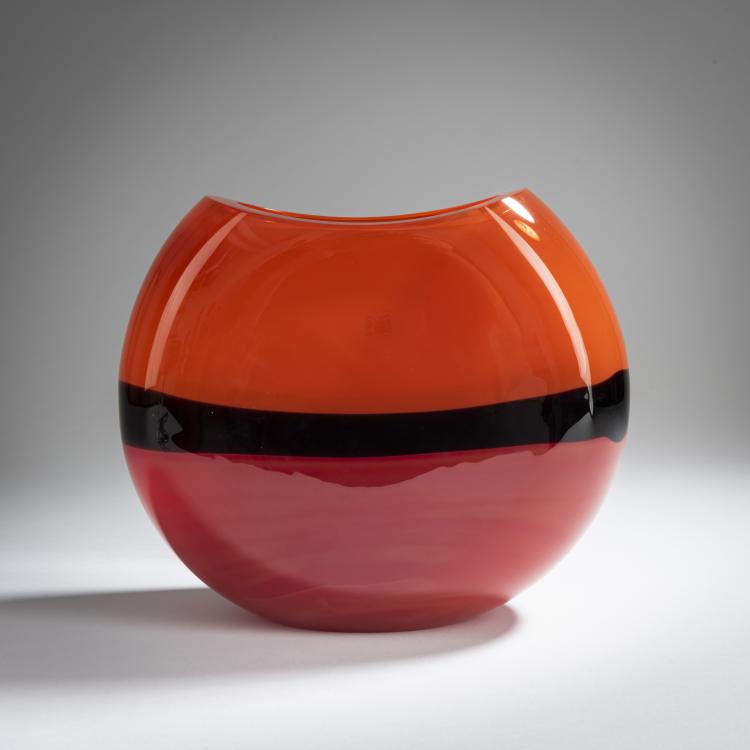 Hauptbild zu Objekt, 'Eclissi' vase, 2003, Carlo Moretti, Moretti, Carlo, Murano, 158C 1010
