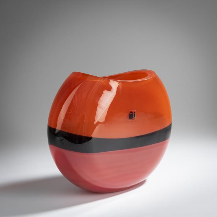 Bild 2 zu Objekt, 'Eclissi' vase, 2003, Carlo Moretti, Moretti, Carlo, Murano, 158C 1010