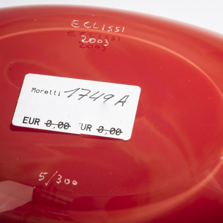 Bild 3 zu Objekt, 'Eclissi' vase, 2003, Carlo Moretti, Moretti, Carlo, Murano, 158C 1010