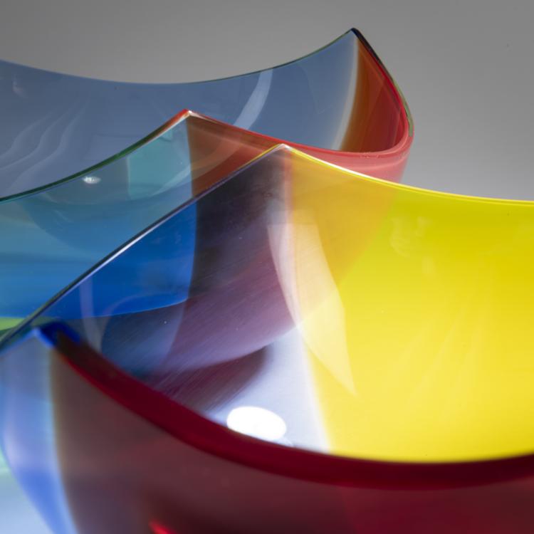 Bild 2 zu Objekt, Two bowls, 1991 and 1993, Berit Johansson, Salviati & C., Murano, 158C 1012