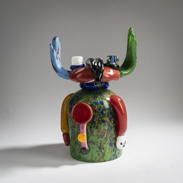 Hauptbild zu Objekt, 'Kleiner Tischhirsch', 1994, Otmar Alt, Rosenthal AG, Selb, 160C 582