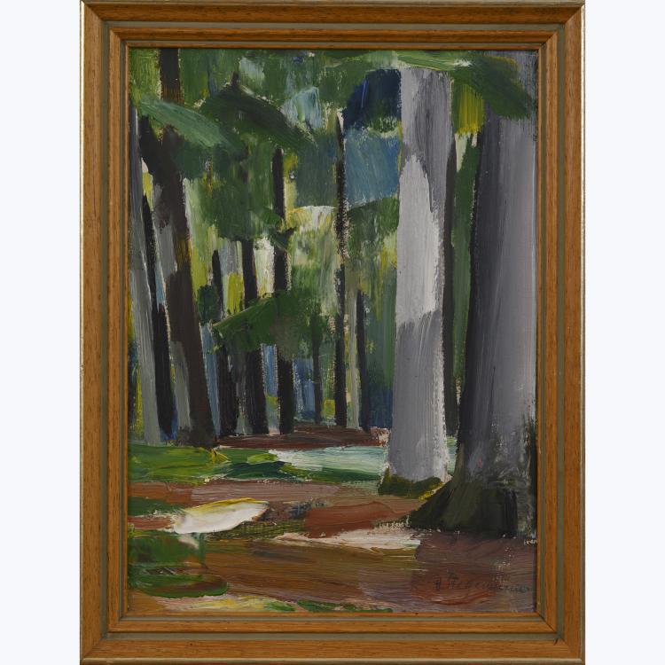 Hauptbild zu Objekt, 'Sachsenwald', 1926, Heinrich Stegemann, 159C 674