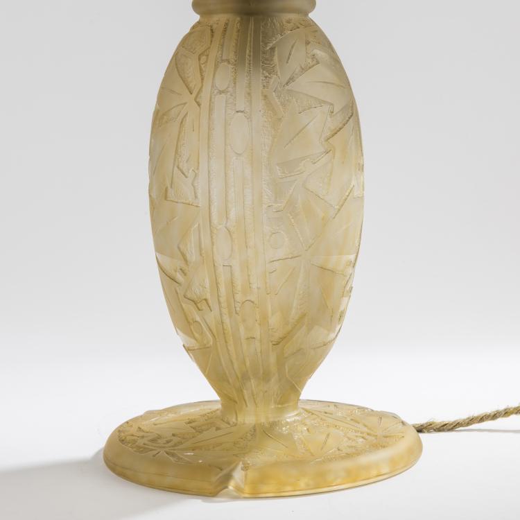 Bild 2 zu Objekt, Tischleuchtenfu&szlig;, um 1930, Daum Fr&egrave;res, Nancy, 159B 162