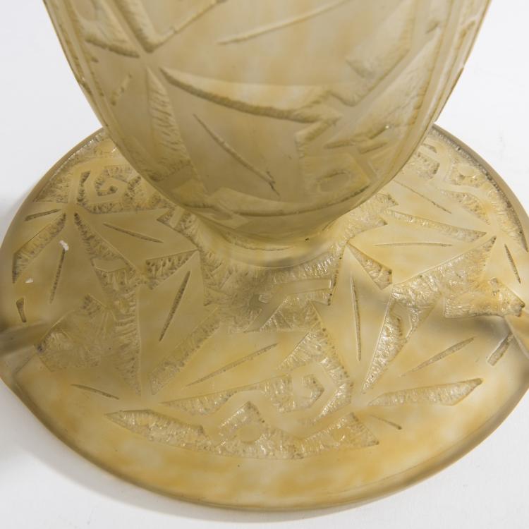 Bild 3 zu Objekt, Tischleuchtenfu&szlig;, um 1930, Daum Fr&egrave;res, Nancy, 159B 162