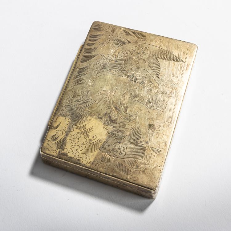 Bild 1 zu Objekt, Zigarettenetui, 1920er Jahre, Herbert Zeitner, Zeitner, Herbert, 159C 480