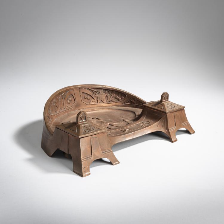 Bild 1 zu Objekt, Tintenzeug, um 1905, WMF, Geislingen, 159C 459