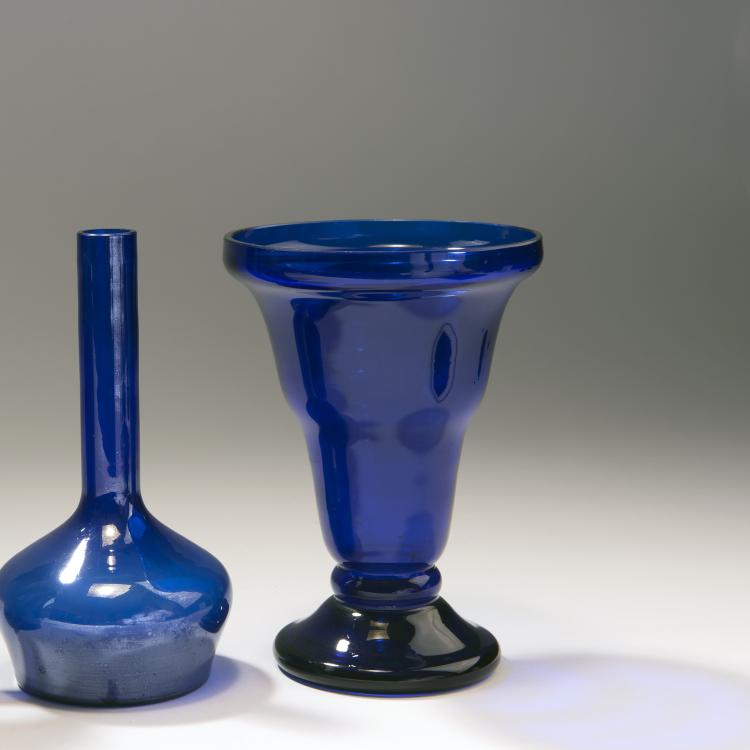 Bild 1 zu Objekt, F&uuml;nf Teile Konvolut Glas, um 1900 - 1920er Jahre, Beck, Jean, M&uuml;nchen; Deutschland, 159B 323