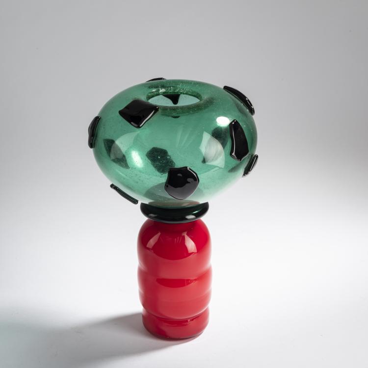 Bild 2 zu Objekt, 'Donna Luisa' vase, 1991, Herbert Jakob Weinand, Memphis Extra, Mailand; Compagnia Vetraria Muranese, Murano, 158A 283