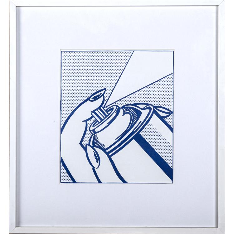 Hauptbild zu Objekt, 'Spray Can' aus 'One Cent Life', 1964, Roy Lichtenstein, 160B 187