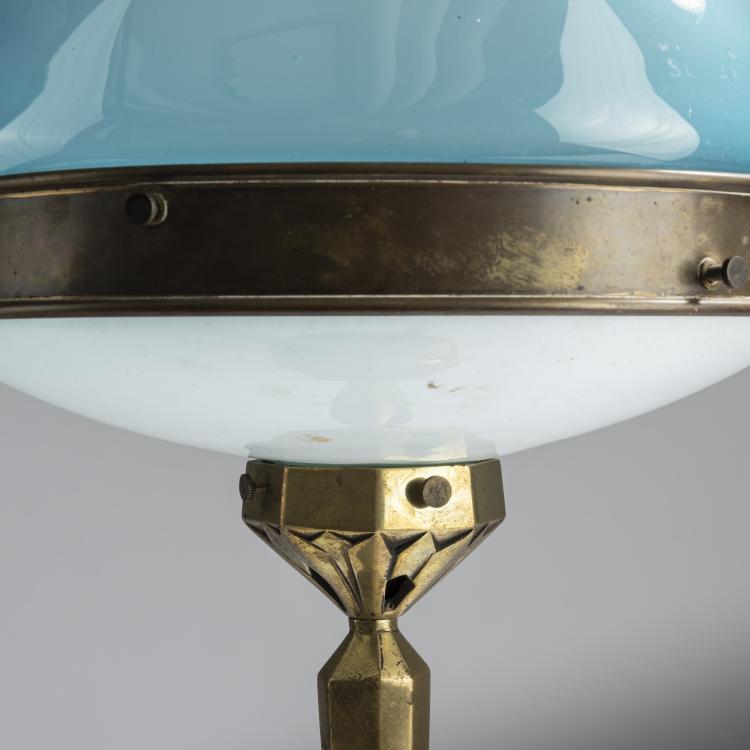 Bild 1 zu Objekt, Tischleuchte 'Ilrin Nr. 128', um 1930, Bosie, L. & Cie, Paris, 159C 410