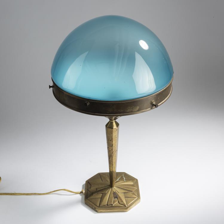 Bild 3 zu Objekt, Tischleuchte 'Ilrin Nr. 128', um 1930, Bosie, L. & Cie, Paris, 159C 410