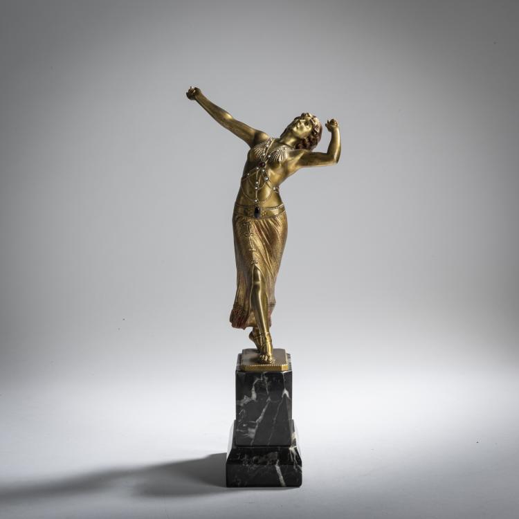 Hauptbild zu Objekt, Castanet dancer, c. 1910, Hans Rieder, 159C 391