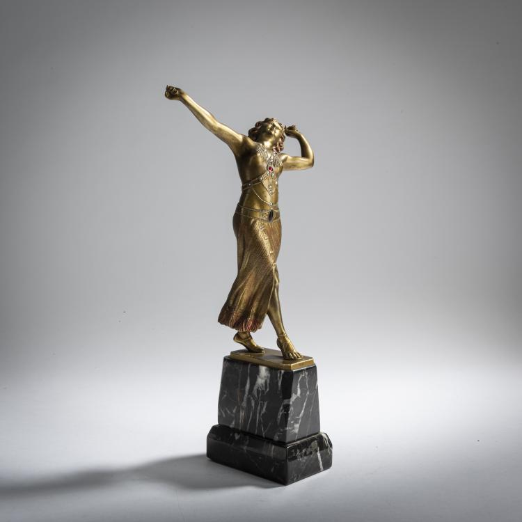 Bild 1 zu Objekt, Castanet dancer, c. 1910, Hans Rieder, 159C 391