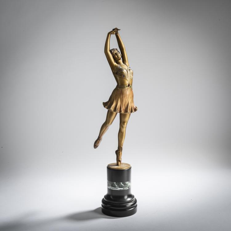 Hauptbild zu Objekt, Top dancer, c. 1920, Hans Rieder, 159C 393