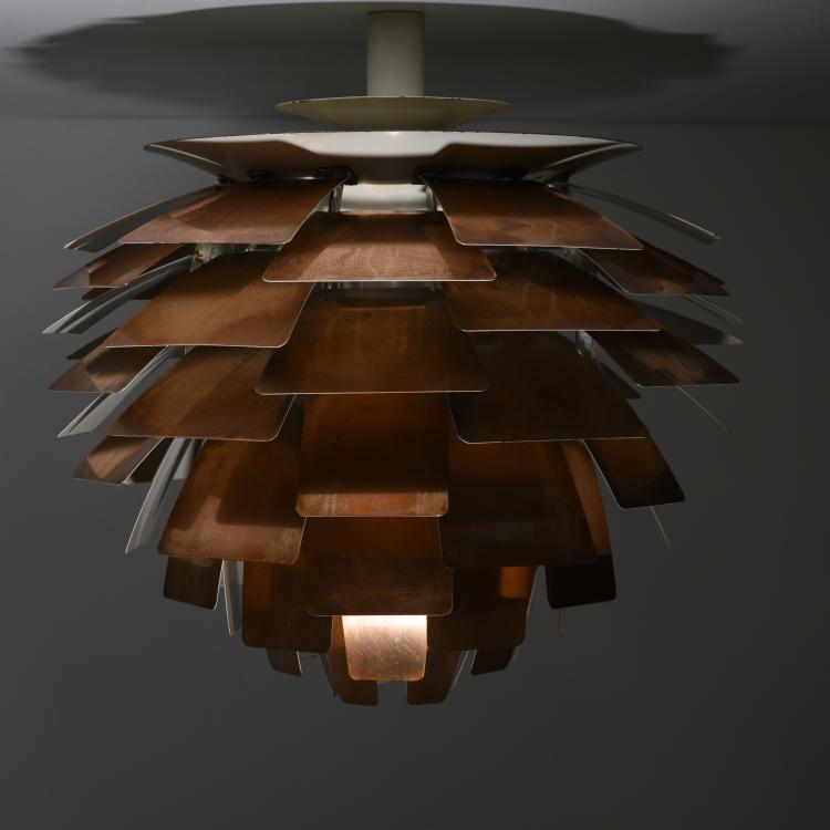 Bild 2 zu Objekt, Deckenleuchte 'Zapfen' - 'Artischocke', 1957, Poul Henningsen, Poulsen, Louis, Kopenhagen, 160A 133