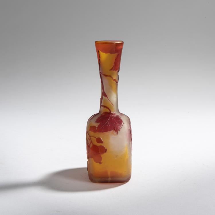 Bild 1 zu Objekt, Kleine Vase 'Groseilles', 1908-20, Gall&eacute;, Etablissements, Nancy, 159B 193
