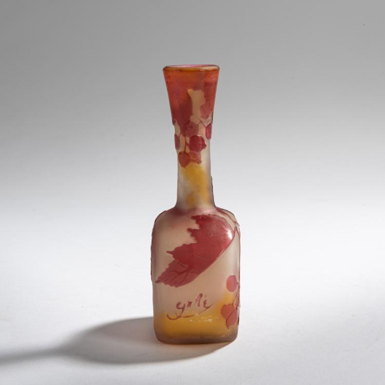 Bild 3 zu Objekt, Kleine Vase 'Groseilles', 1908-20, Gall&eacute;, Etablissements, Nancy, 159B 193