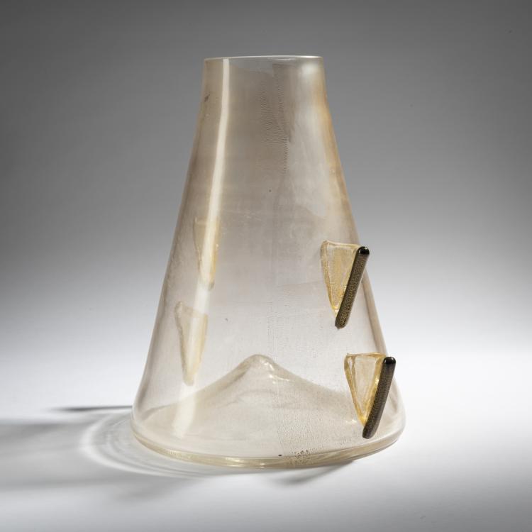 Bild 2 zu Objekt, Vase, c. 1980, Toni Zuccheri, Barovier & Toso, Murano, 161B 361