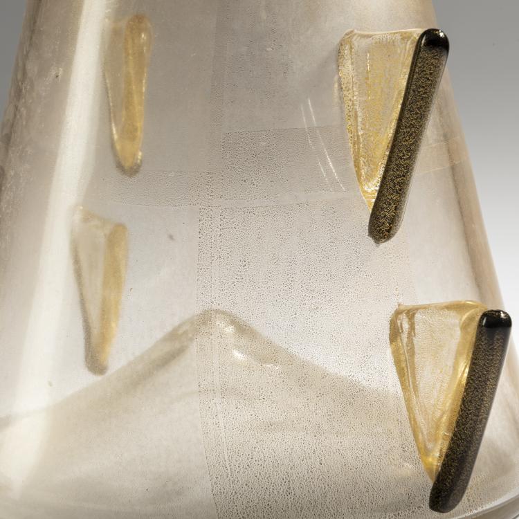 Bild 3 zu Objekt, Vase, c. 1980, Toni Zuccheri, Barovier & Toso, Murano, 161B 361