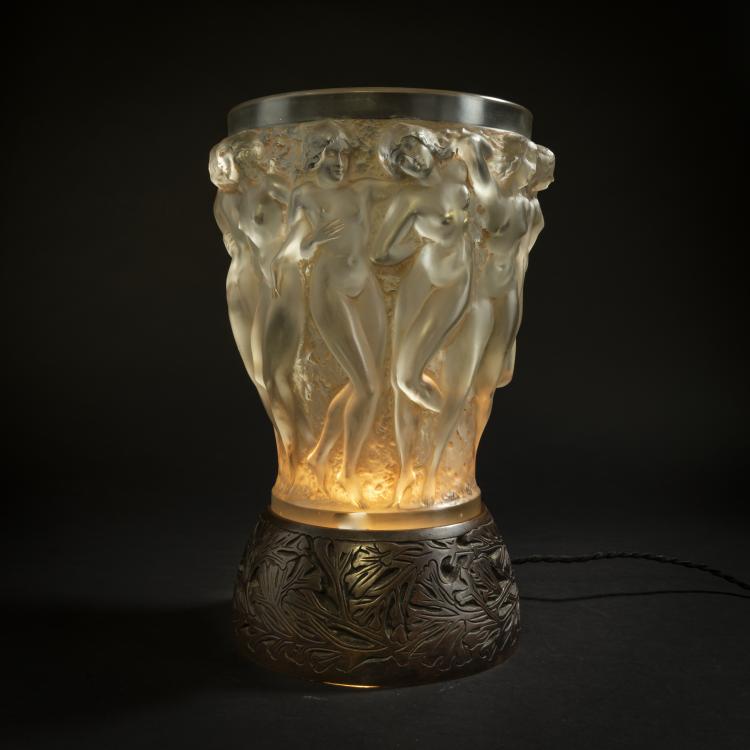 Bild 2 zu Objekt, 'Bacchantes' table lamp, 1927, Ren&eacute; Lalique, Lalique, Ren&eacute;, Wingen-sur-Moder, 159A 12