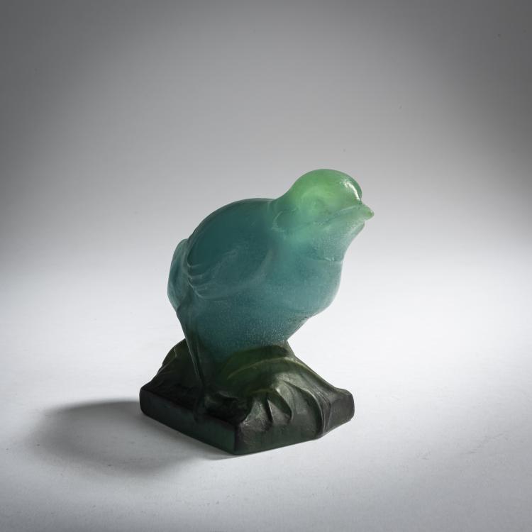 Bild 1 zu Objekt, 'Oiseau', um 1920, Walter, Amalric, Nancy, 159B 284