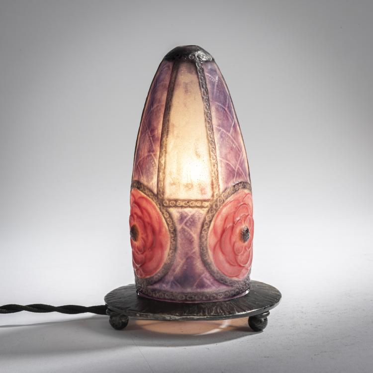 Hauptbild zu Objekt, Veilleuse 'Rosettes', 1923, Argy-Rousseau, Gabriel, Paris, 159B 77