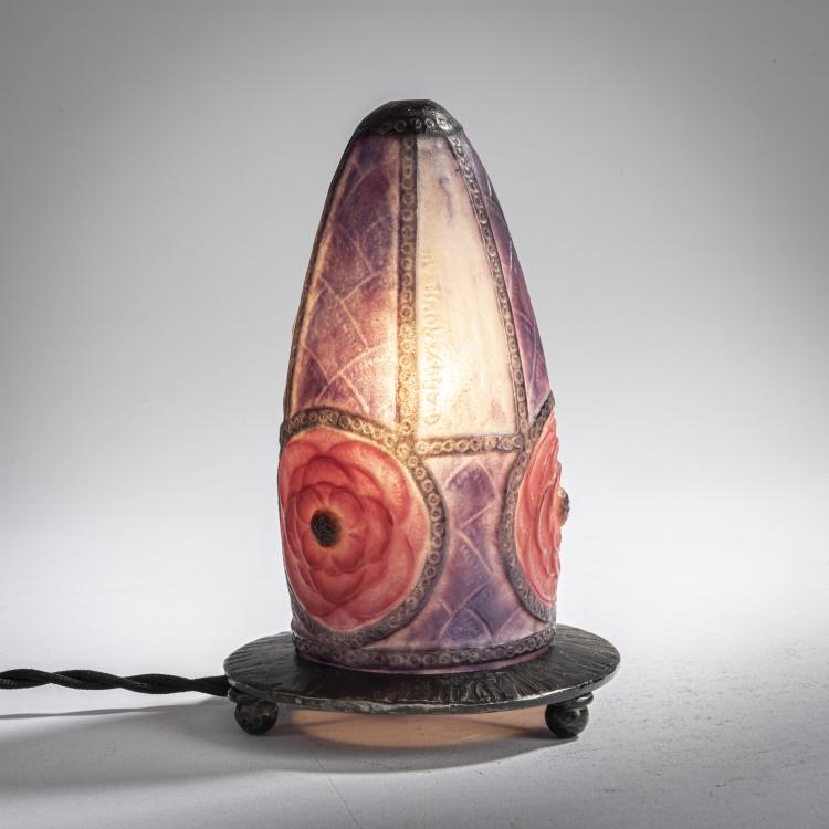 Bild 1 zu Objekt, Veilleuse 'Rosettes', 1923, Argy-Rousseau, Gabriel, Paris, 159B 77