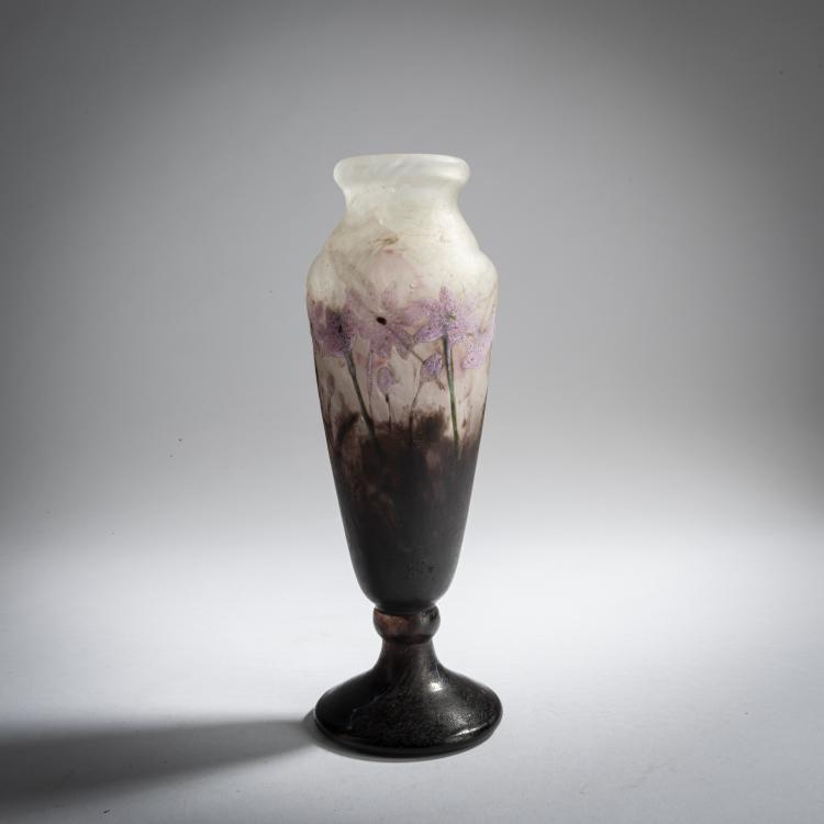Hauptbild zu Objekt, Vase 'An&eacute;mones', c. 1905, Daum Fr&egrave;res, Nancy, 159B 114
