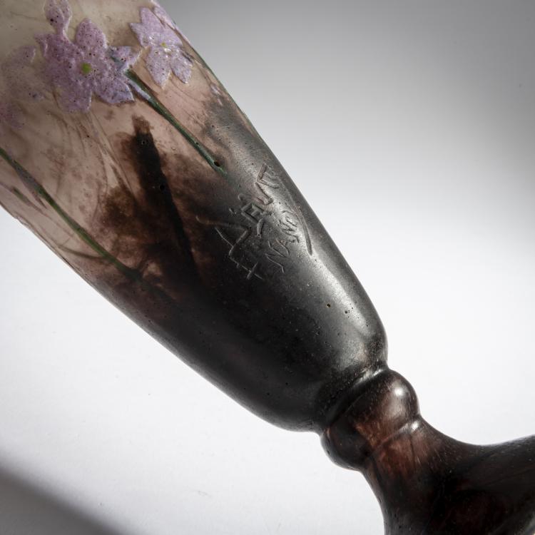 Bild 3 zu Objekt, Vase 'An&eacute;mones', c. 1905, Daum Fr&egrave;res, Nancy, 159B 114